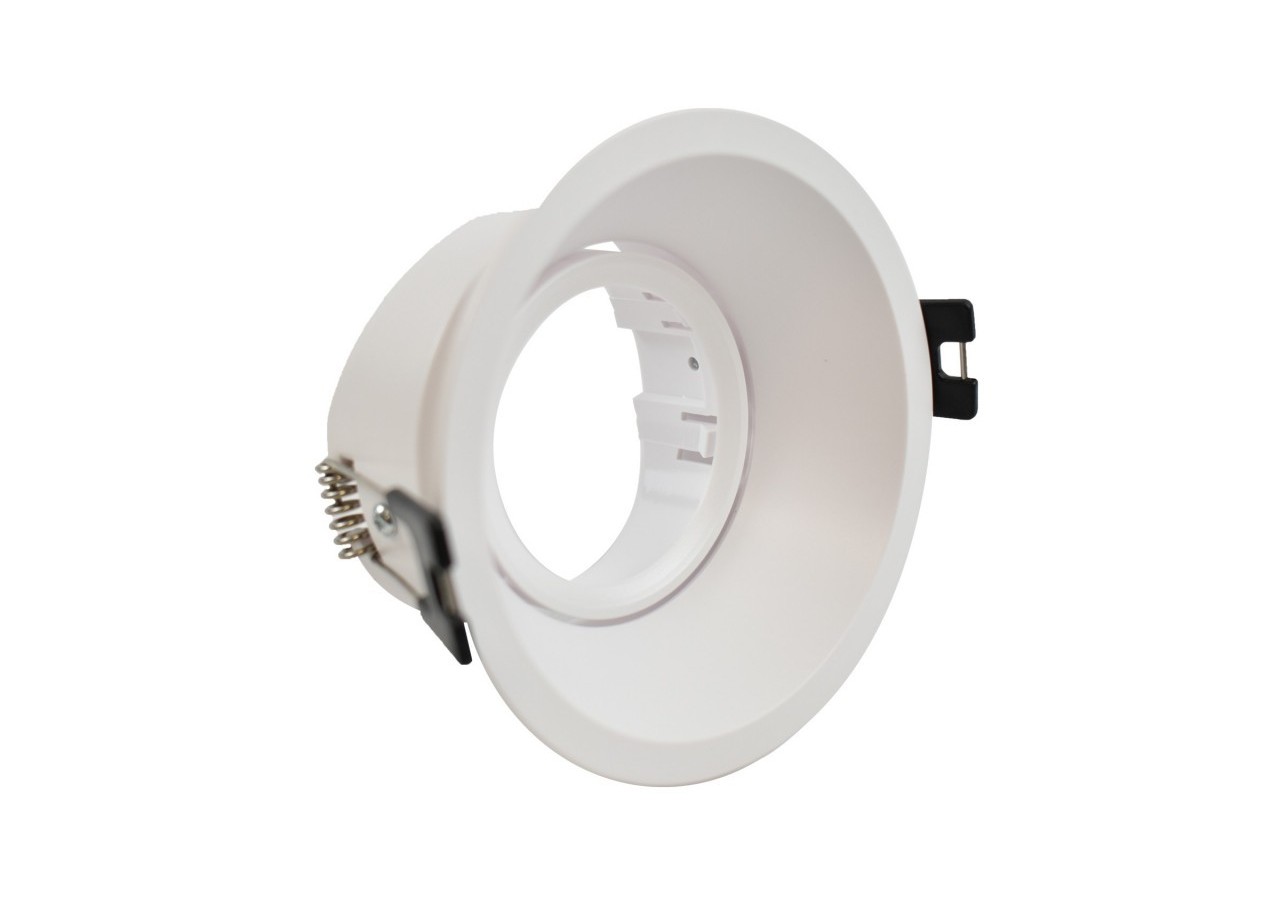 Support spot rond pour ampoule GU10 / MR16-Coupe diamètre 85 mm-Faible UGR - B994-B - Barcelona LED
