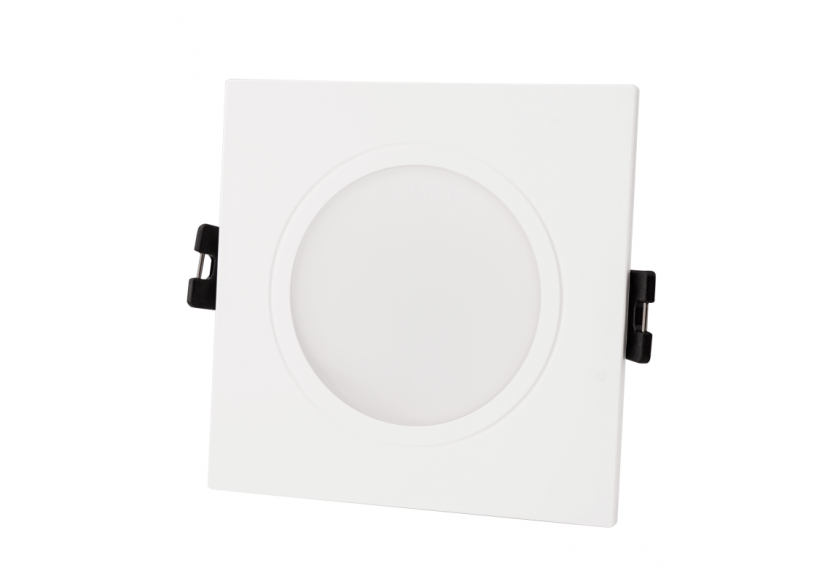 Collerette carrée pour ampoule GU10/ MR16-Diffuseur opale-Coupe diamètre 75-80 mm-IP54 - B999-C-B - Barcelona LED Collerette carrée pour ampoule GU10/ MR16-Diffuseur opale-Coupe diamètre 75-80 mm-IP54 - B999-C-B - Barcelona LED