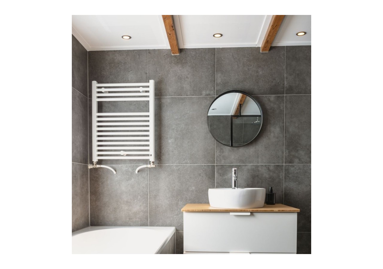 Collerette downlight étanche ronde pour ampoule GU10 / MR16-Diffuseur opale-Coupe diamètre 75-80 mm - B999-R-N - Barcelona LED