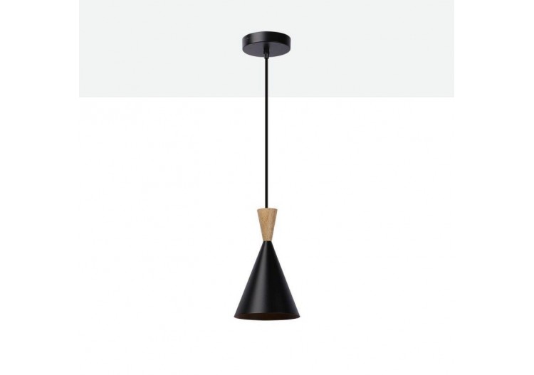 Suspension scandinave en métal et bois "Exan" - LN3012-N - Barcelona LED