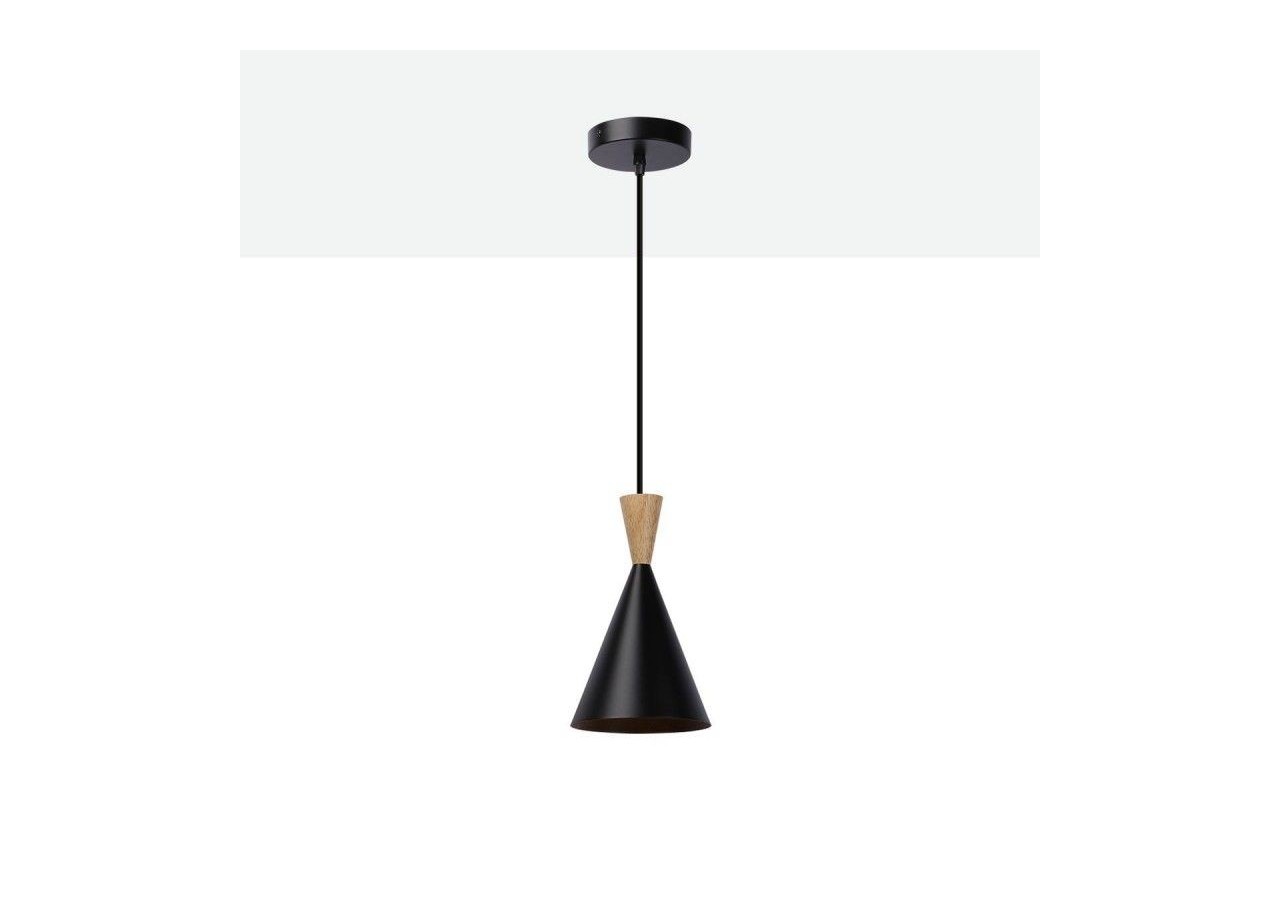 Suspension scandinave en métal et bois "Exan" - LN3012-N - Barcelona LED