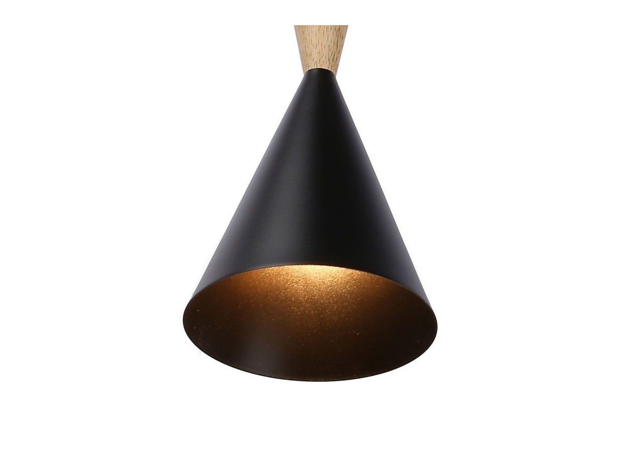 Suspension scandinave en métal et bois "Exan" - LN3012-N - Barcelona LED