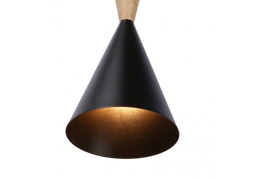 Suspension scandinave en métal et bois "Exan" - LN3012-N - Barcelona LED Suspension scandinave en métal et bois "Exan" - LN3012-N - Barcelona LED