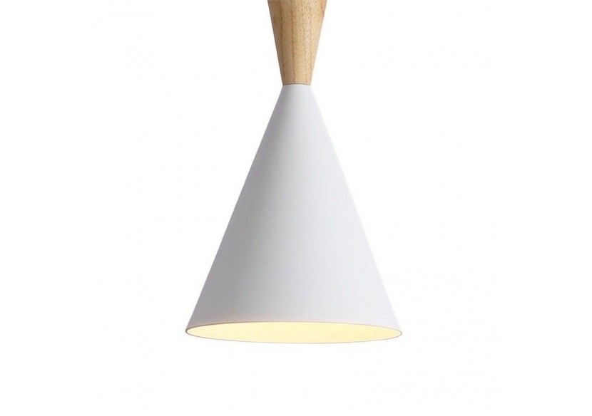 Suspension scandinave en métal et bois "Exan" - LN3012-B - Barcelona LED Suspension scandinave en métal et bois "Exan" - LN3012-B - Barcelona LED