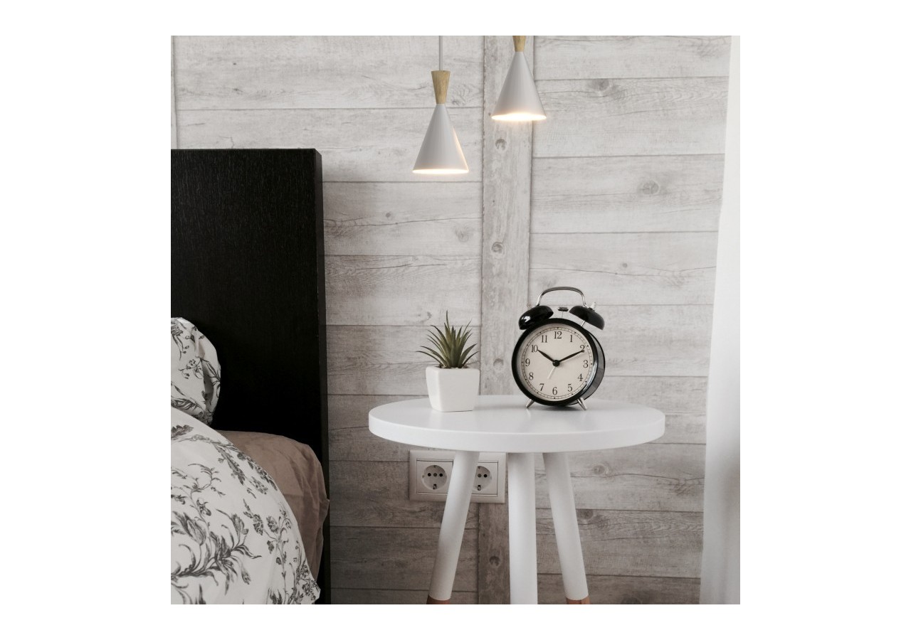 Suspension scandinave en métal et bois "Exan" - LN3012-B - Barcelona LED