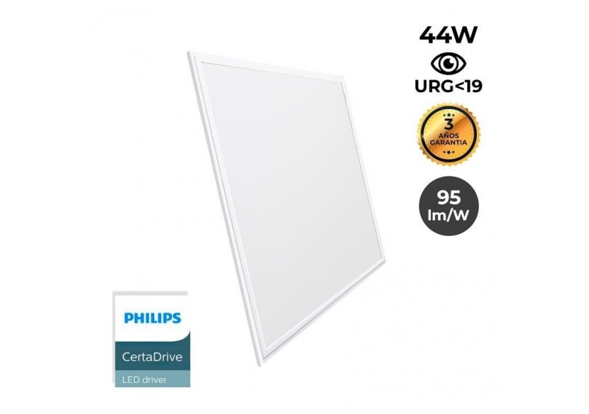 Lot de 2-Panneau LED 60x60 extra-plat-Driver Philips-44W-UGR19 - K5235-BN-2 - Barcelona LED Lot de 2-Panneau LED 60x60 extra-plat-Driver Philips-44W-UGR19 - K5235-BN-2 - Barcelona LED