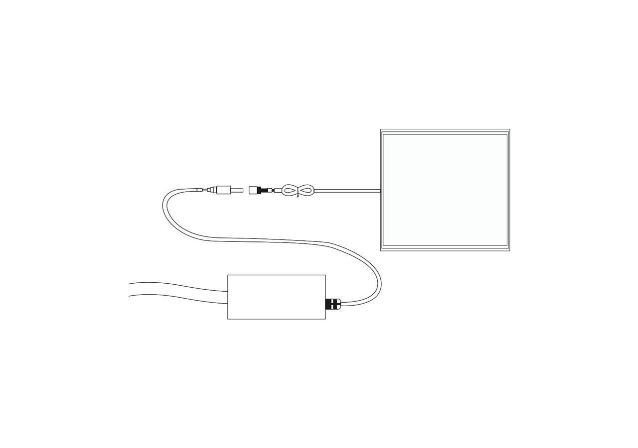 Lot de 8-Panneau LED 60x60 extra-plat-Driver Philips-44W-UGR19 - K5235-BN-8 - Barcelona LED