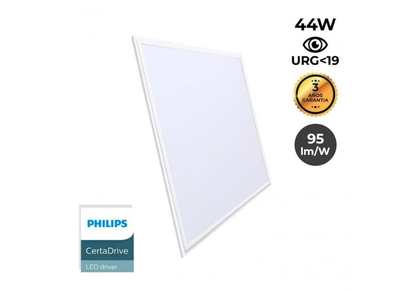 Lot de 8-Panneau LED 60x60 extra-plat-Driver Philips-44W-UGR19 - K5235-BF-8 - Barcelona LED Lot de 8-Panneau LED 60x60 extra-plat-Driver Philips-44W-UGR19 - K5235-BF-8 - Barcelona LED