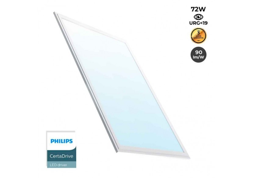 Lot de 6-Panneau LED 120x60 extra-plat-Driver PHILIPS-72W-UGR19 - K5234-BF-6 - Barcelona LED Lot de 6-Panneau LED 120x60 extra-plat-Driver PHILIPS-72W-UGR19 - K5234-BF-6 - Barcelona LED