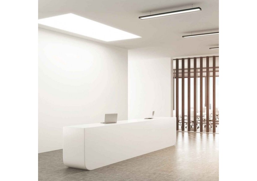 Lot de 2-Panneau LED 120x60 extra-plat-Driver PHILIPS-72W-UGR19 - K5234-BC-2 - Barcelona LED