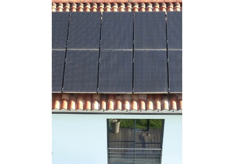 Kit photovoltaïque surimposition tuiles Terreal