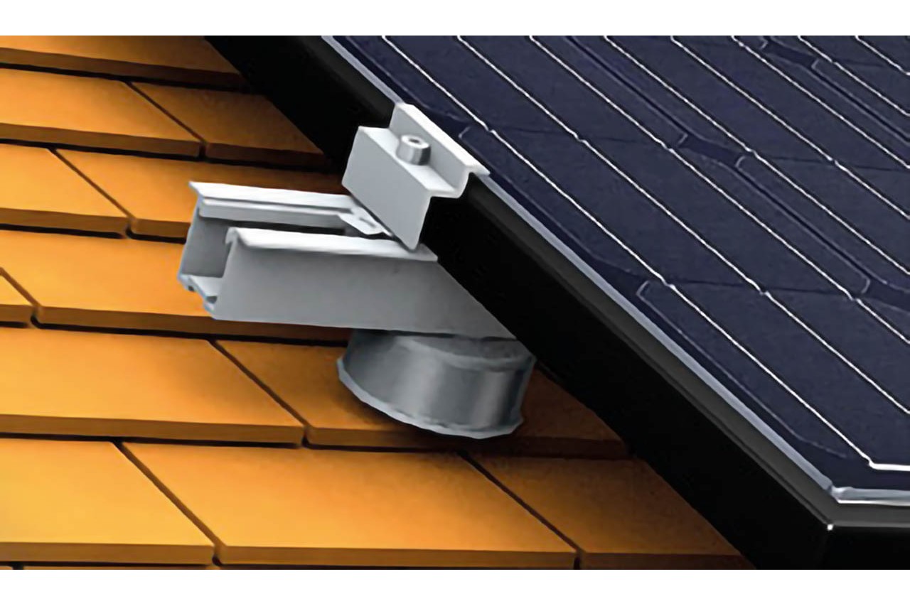 Kit photovoltaïque surimposition tuiles plates et ardoises