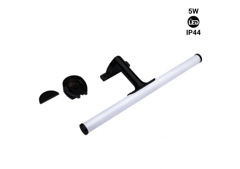 Applique LED tubulaire pour miroir de salle de bains-30cm-5W | 3 possibilités de fixation - LE209-N-BN - Barcelona LED Applique LED tubulaire pour miroir de salle de bains-30cm-5W | 3 possibilités de fixation - LE209-N-BN - Barcelona LED