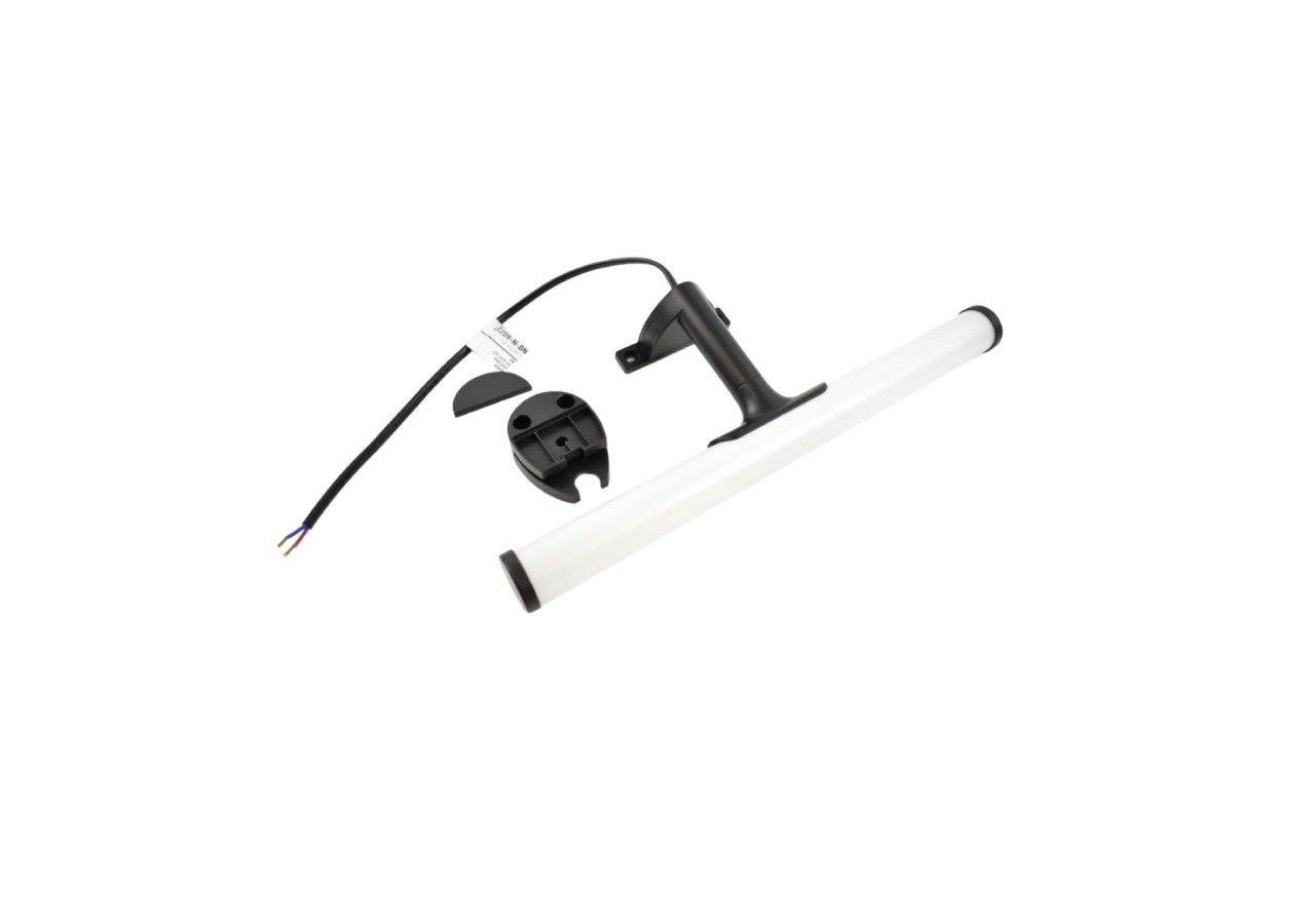 Applique LED tubulaire pour miroir de salle de bains-30cm-5W | 3 possibilités de fixation - LE209-N-BN - Barcelona LED