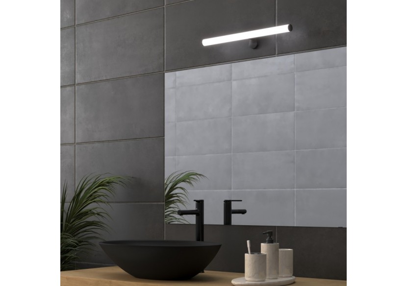 Applique LED tubulaire pour miroir de salle de bains-30cm-5W | 3 possibilités de fixation - LE209-N-BN - Barcelona LED Applique LED tubulaire pour miroir de salle de bains-30cm-5W | 3 possibilités de fixation - LE209-N-BN - Barcelona LED