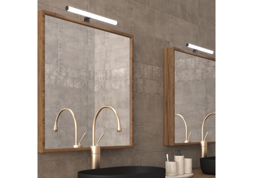 Applique LED tubulaire pour miroir de salle de bains-30cm-5W | 3 possibilités de fixation - LE209-N-BN - Barcelona LED Applique LED tubulaire pour miroir de salle de bains-30cm-5W | 3 possibilités de fixation - LE209-N-BN - Barcelona LED