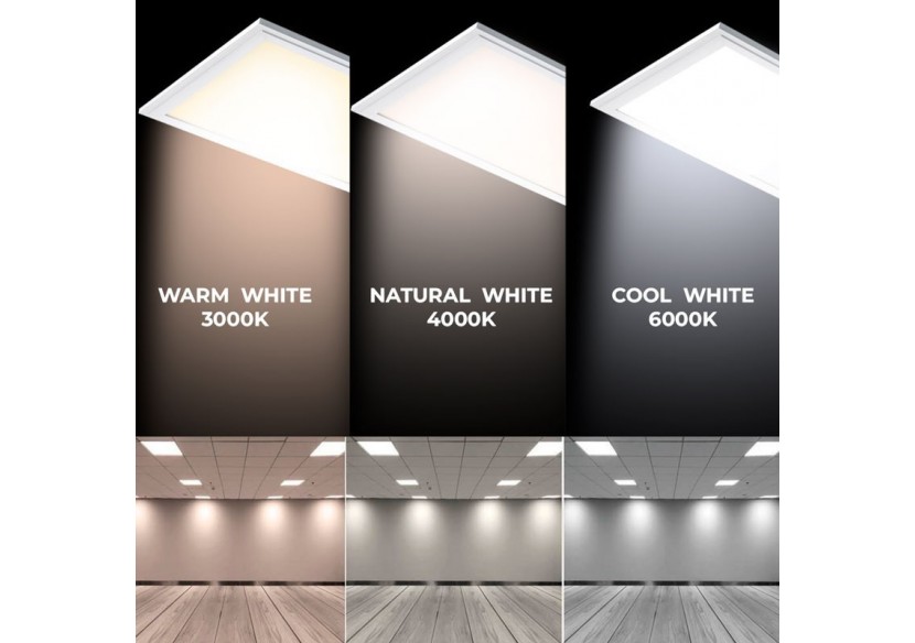 Panneau LED encastrable 60x60 rétro-éclairé-3800lm-Driver Philips-36W-UGR22-IP40 - B5235-BACKLIGHT-BN - Barcelona LED