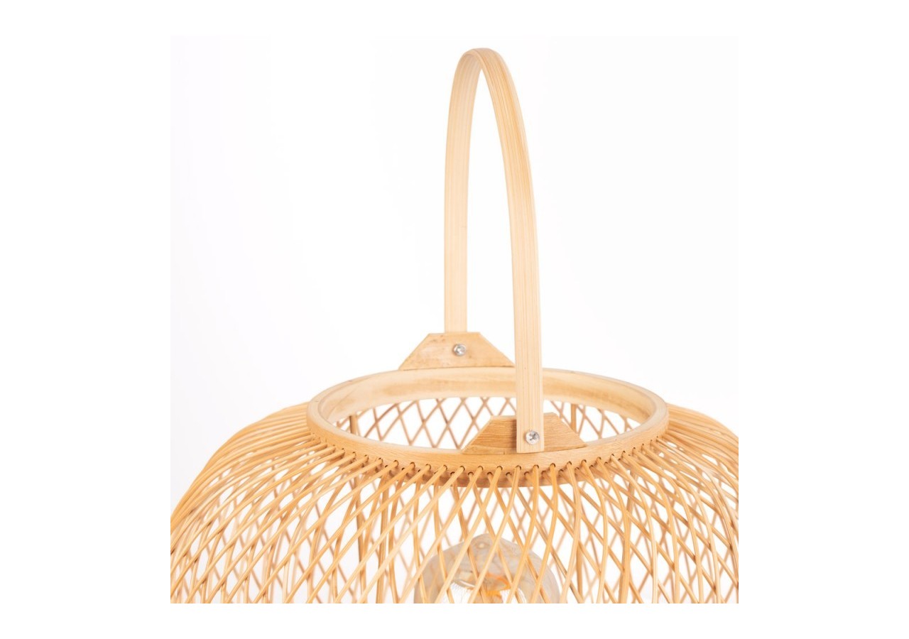Lampe à poser en bambou "Sendai"-E27 - K185-EU-N - Barcelona LED