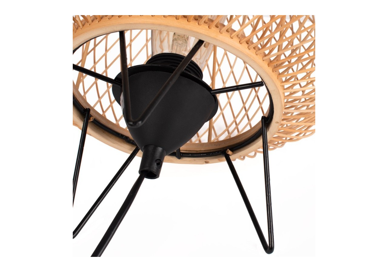 Lampe à poser en bambou "Sendai"-E27 - K185-EU-N - Barcelona LED