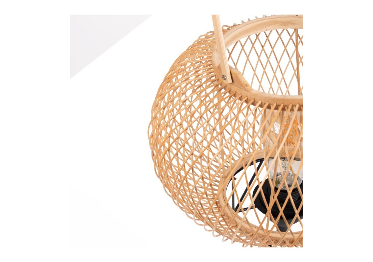 Lampe à poser en bambou "Sendai"-E27 - K185-EU-N - Barcelona LED