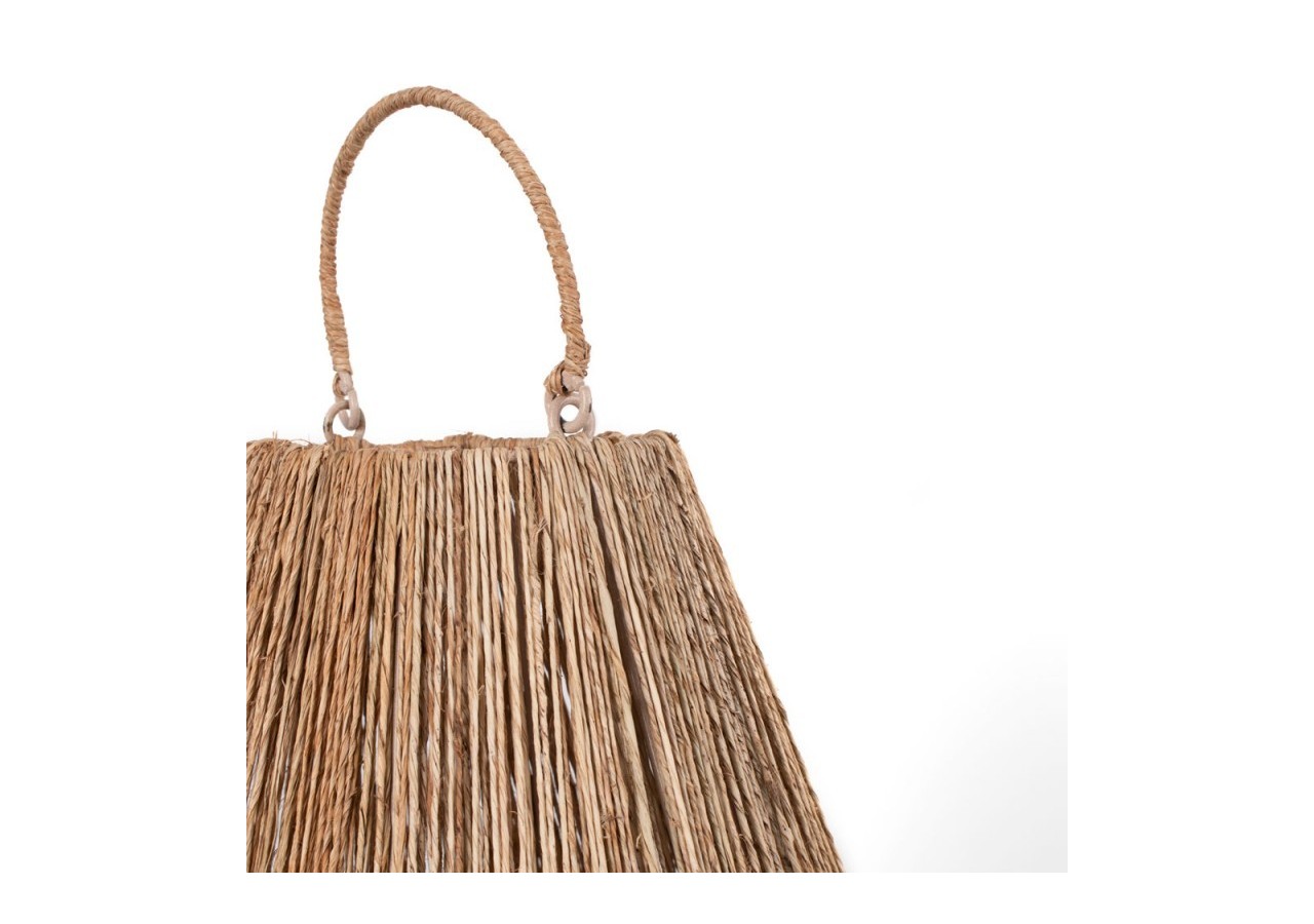 Lampe à poser naturelle en jute "Ross"-E27 - K184-EU-N - Barcelona LED