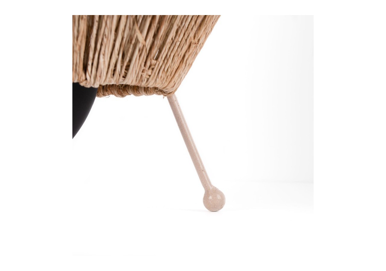 Lampe à poser naturelle en jute "Ross"-E27 - K184-EU-N - Barcelona LED