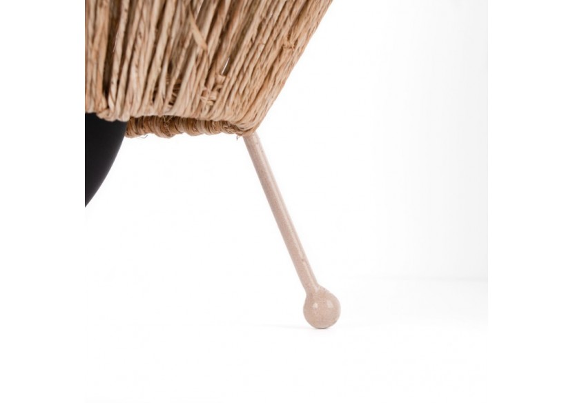 Lampe à poser naturelle en jute "Ross"-E27 - K184-EU-N - Barcelona LED