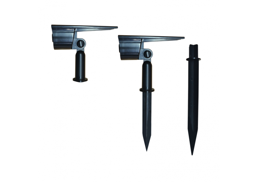 Pack x 2-Spot solaire LED sur piquet-1W (2x0,5W)-IP65 - SL26-BC - Barcelona LED