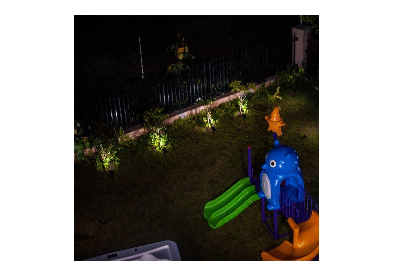 Pack x 2-Spot solaire LED sur piquet-1W (2x0,5W)-IP65 - SL26-BC - Barcelona LED