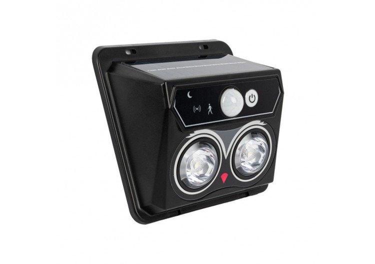 Pack x 2-Applique murale solaire extérieure avec capteur de mouvement PIR-1W (2x0,5W)-IP44 - SL25-BF - Barcelona LED 2