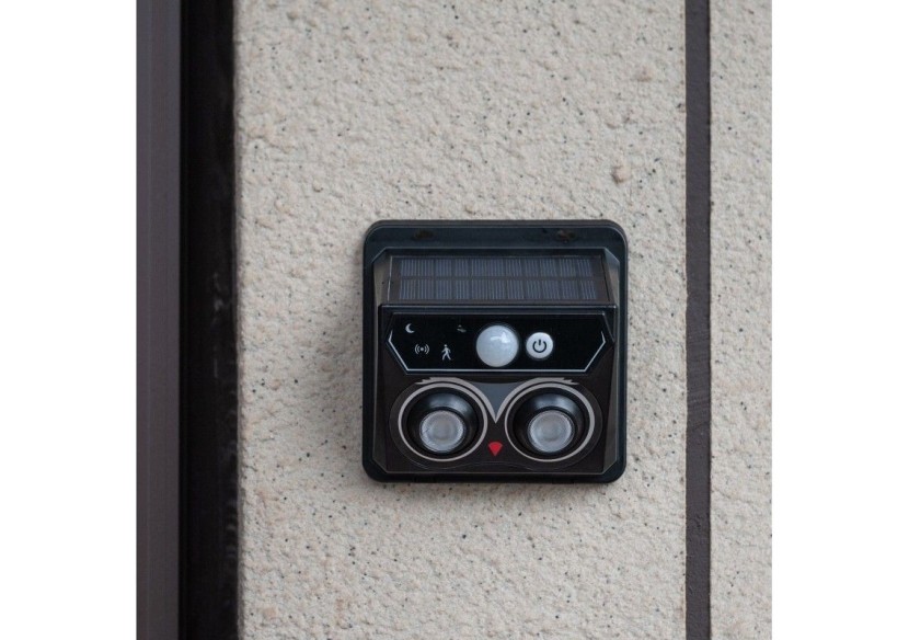 Pack x 2-Applique murale solaire extérieure avec capteur de mouvement PIR-1W (2x0,5W)-IP44 - SL25-BF - Barcelona LED