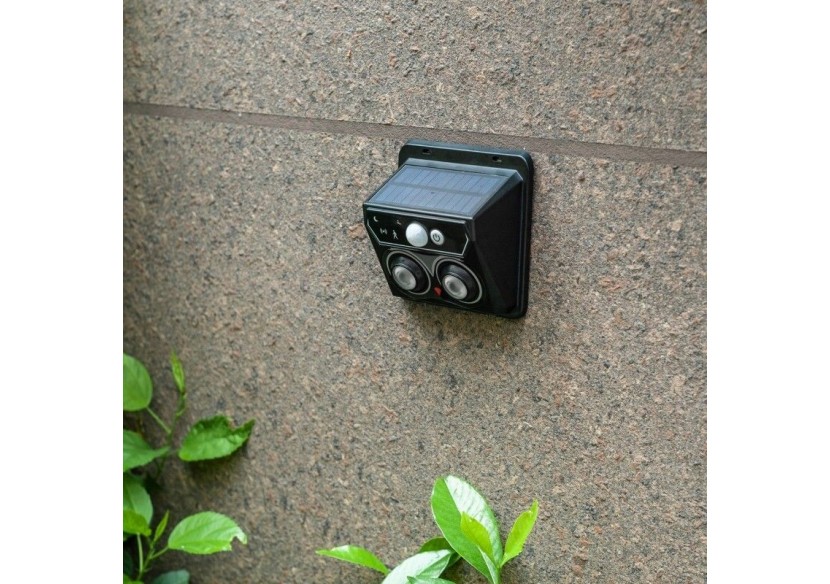 Pack x 2-Applique murale solaire extérieure avec capteur de mouvement PIR-1W (2x0,5W)-IP44 - SL25-BF - Barcelona LED