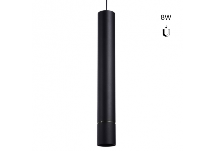 Suspension LED pour rail magnétique 48V-8W - LCM-8W-N-BN - Barcelona LED