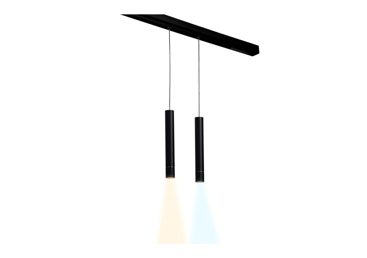 Suspension LED pour rail magnétique 48V-8W - LCM-8W-N-BN - Barcelona LED