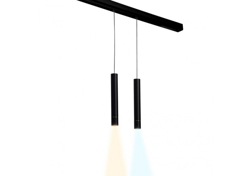 Suspension LED pour rail magnétique 48V-8W - LCM-8W-N-BN - Barcelona LED Suspension LED pour rail magnétique 48V-8W - LCM-8W-N-BN - Barcelona LED