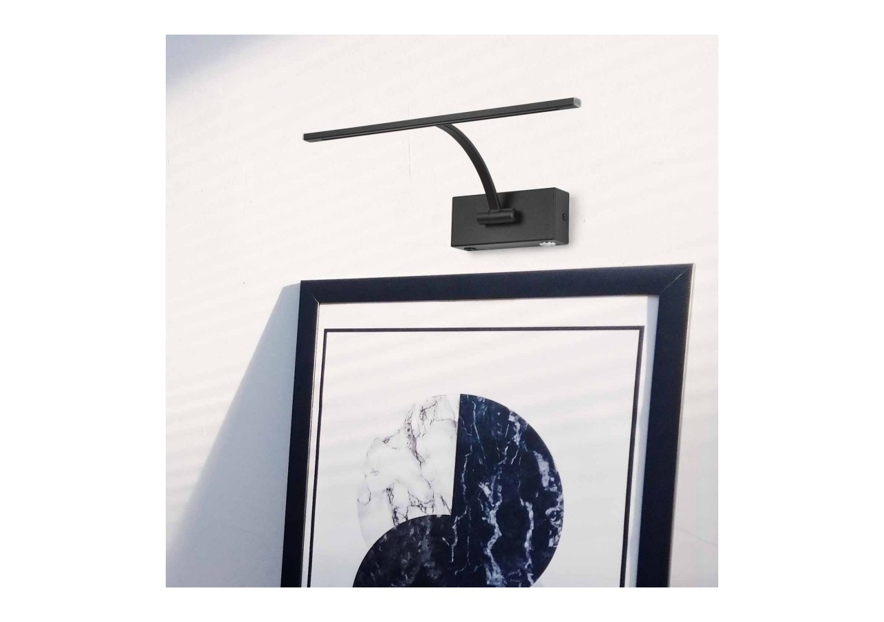 Applique tableau LED à batterie-Dimmable-4W-34cm - LN1524-N-BC - Barcelona LED