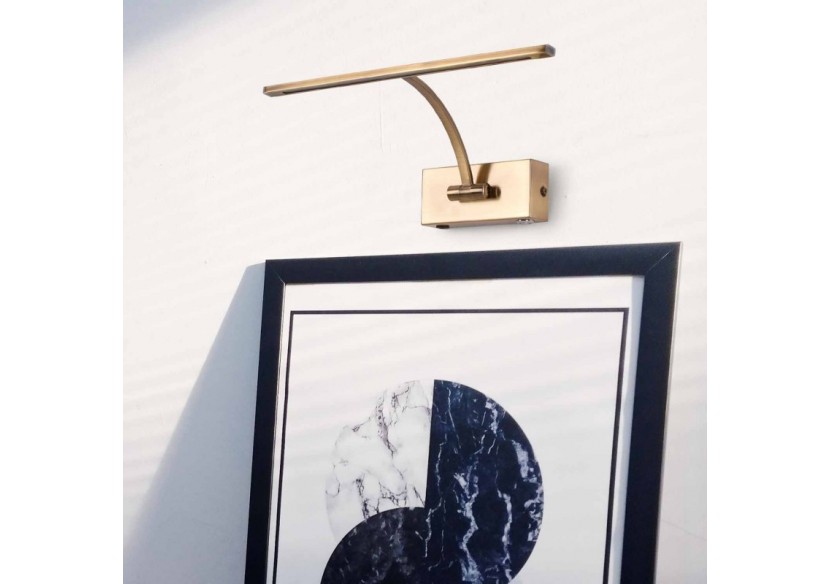 Applique tableau LED à batterie-Dimmable-4W-34cm - LN1524-BR-BC - Barcelona LED Applique tableau LED à batterie-Dimmable-4W-34cm - LN1524-BR-BC - Barcelona LED