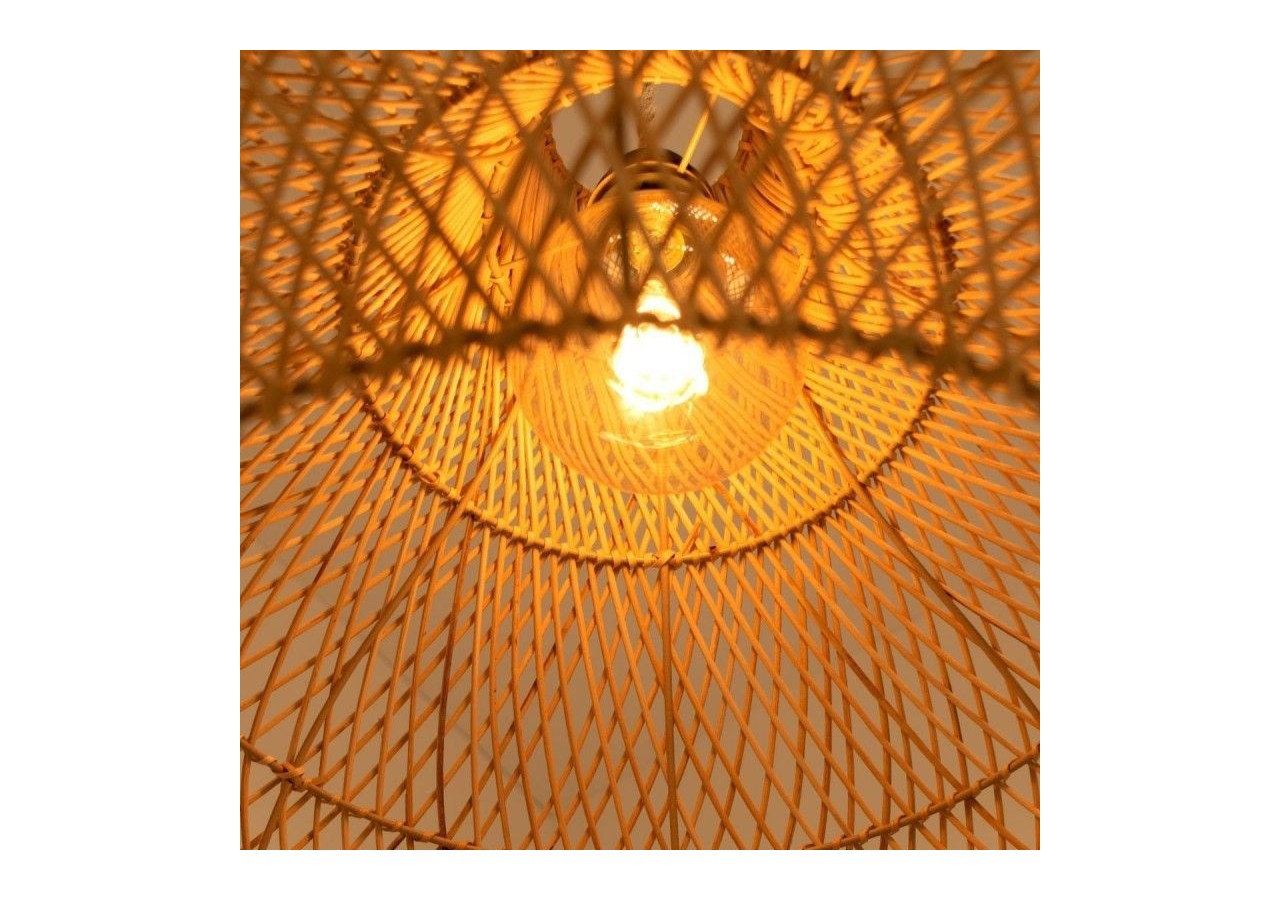 Suspension en osier "Samoa" - K187-B - Barcelona LED