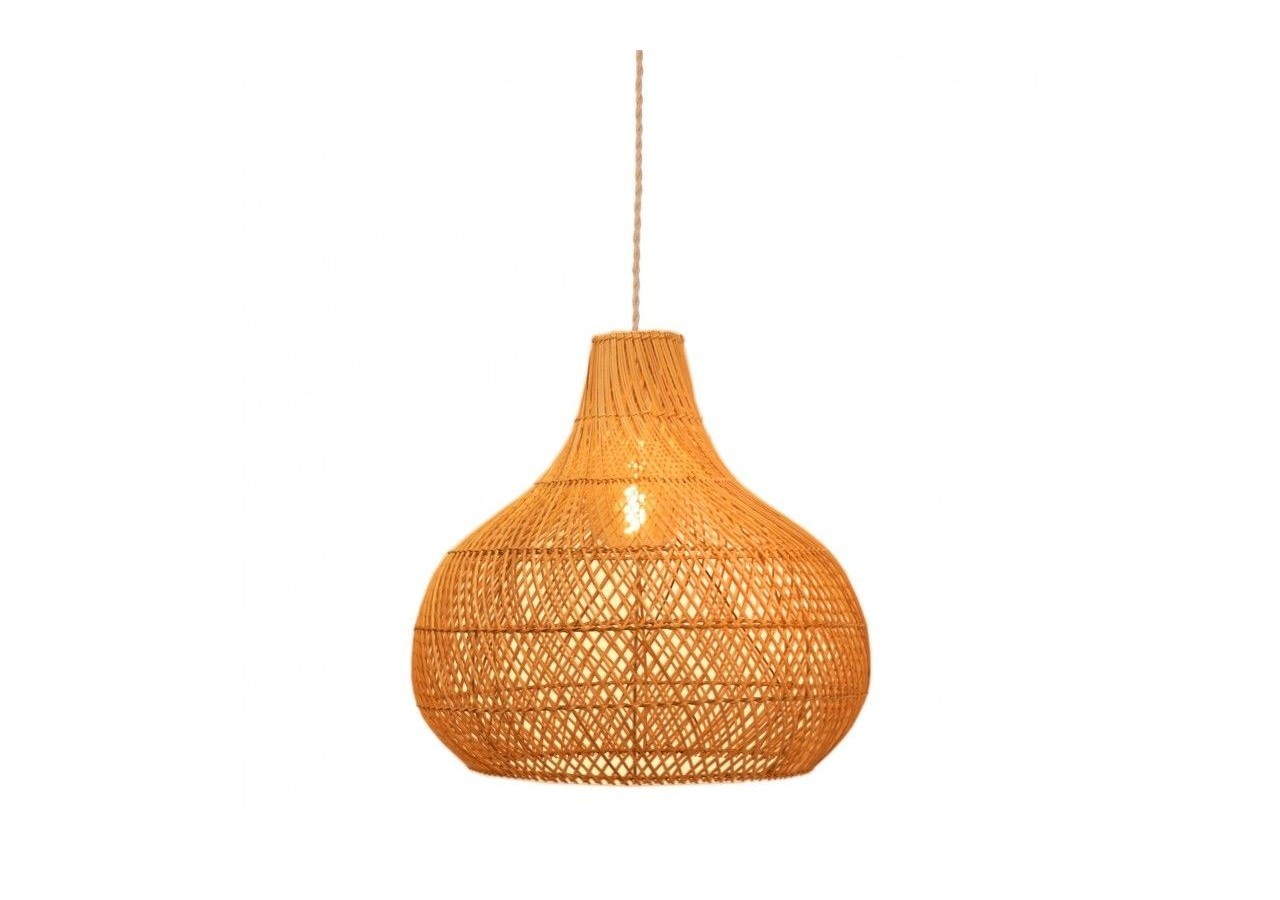 Suspension en osier "Samoa" - K187-CU - Barcelona LED