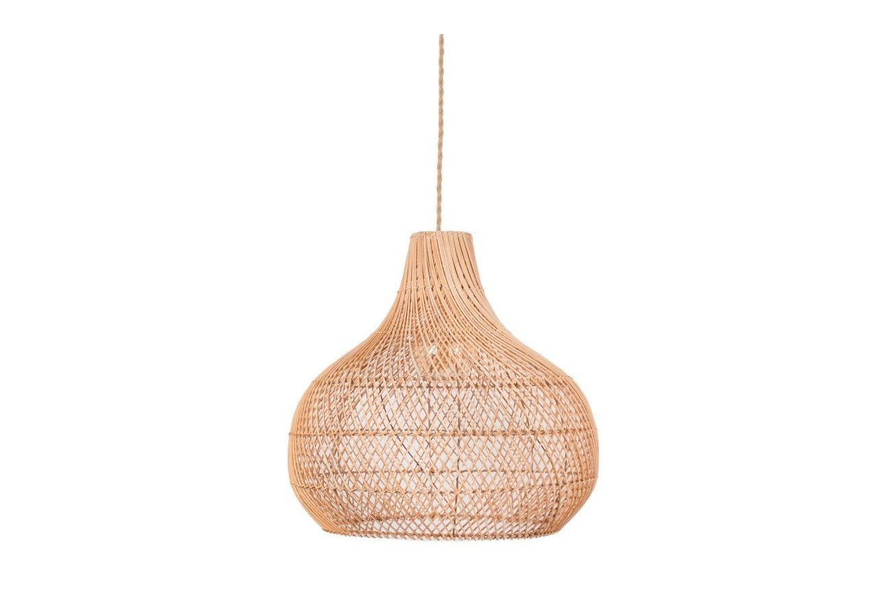 Suspension en osier "Samoa" - K187-CU - Barcelona LED