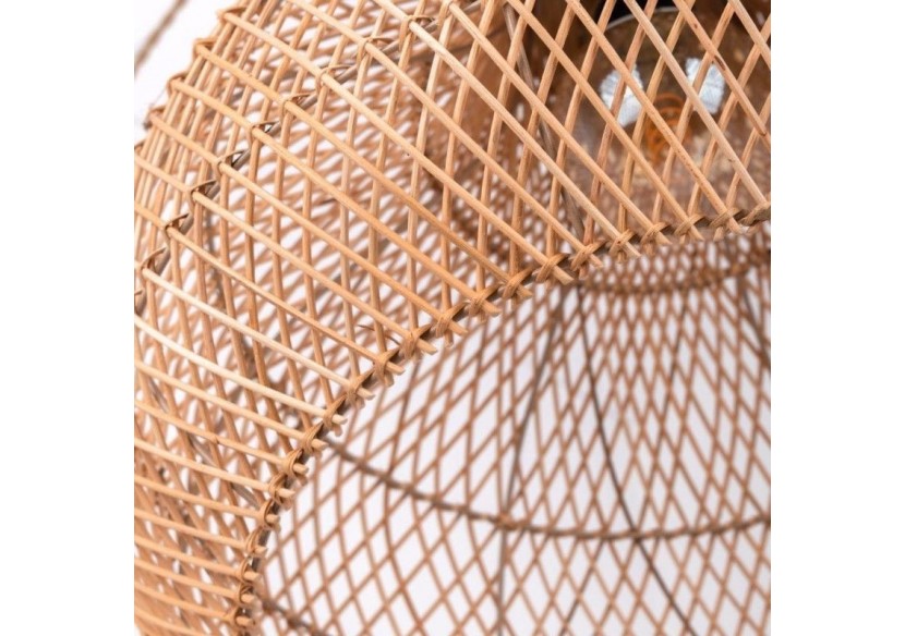 Suspension en osier "Samoa" - K187-CU - Barcelona LED Suspension en osier "Samoa" - K187-CU - Barcelona LED