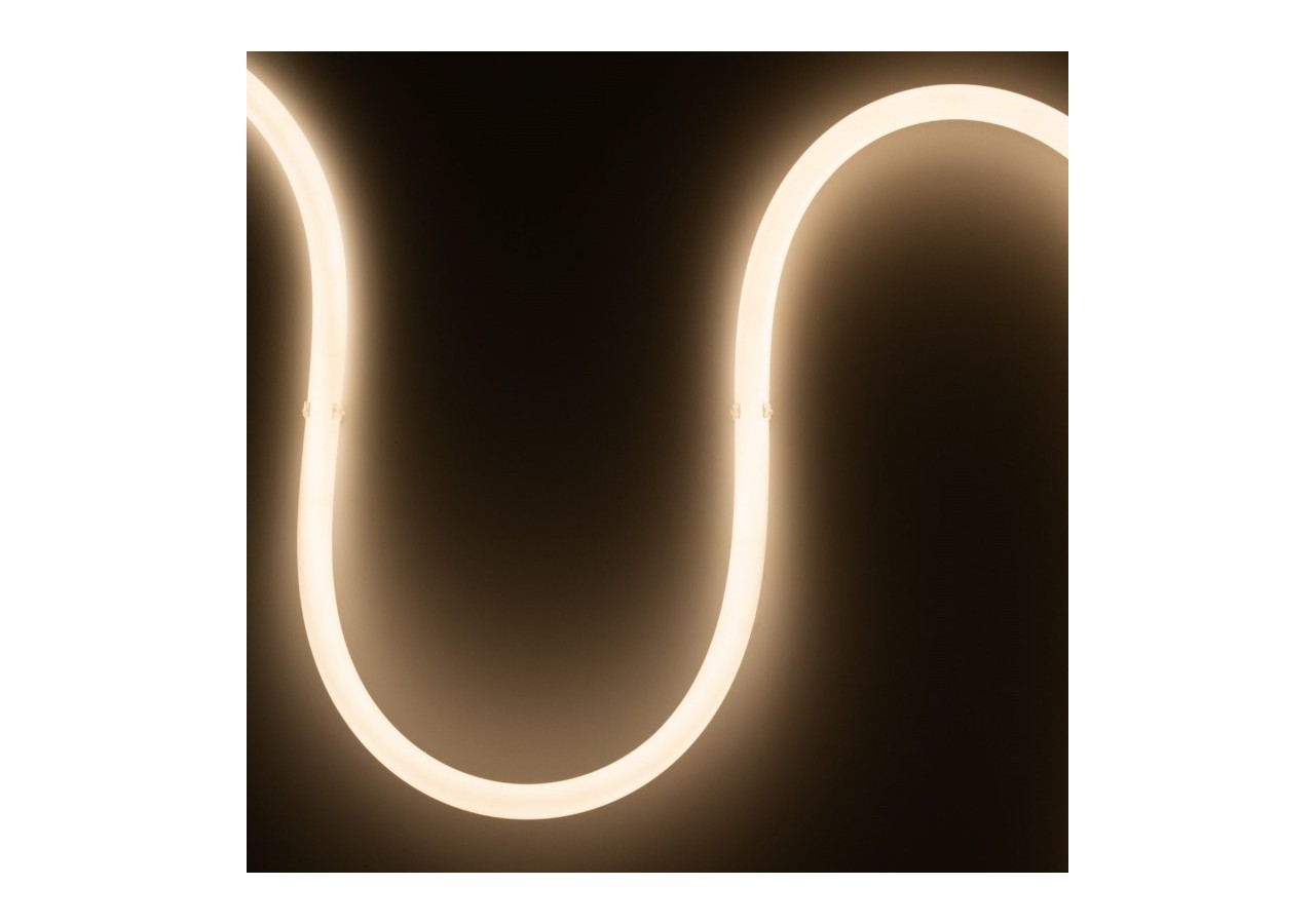 Néon LED flexible circulaire à 360 degrés-diamètre 22mm-2m-24V DC-240Ch/m-19,2W/m-IP65 - NSD22-2M-BN - Barcelona LED