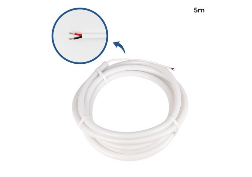 Néon LED flexible circulaire à 360 degrés-diamètre 22mm-5m-24V DC-240Ch/m-19,2W/m-IP65 - NSD22-5M-BC - Barcelona LED Néon LED flexible circulaire à 360 degrés-diamètre 22mm-5m-24V DC-240Ch/m-19,2W/m-IP65 - NSD22-5M-BC - Barcelona LED