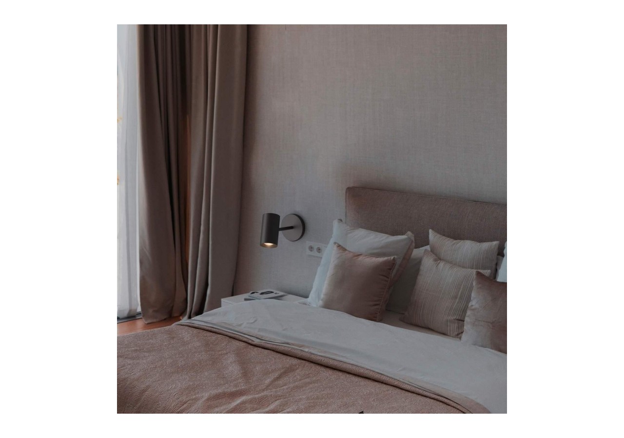 Applique murale d'intérieur orientable "Gian"-E27 - L3065-N - Barcelona LED