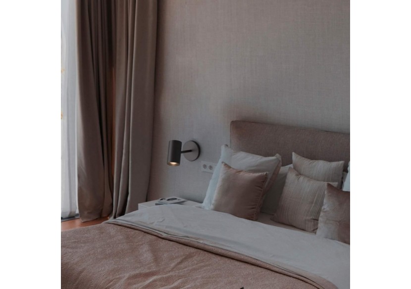 Applique murale d'intérieur orientable "Gian"-E27 - L3065-N - Barcelona LED