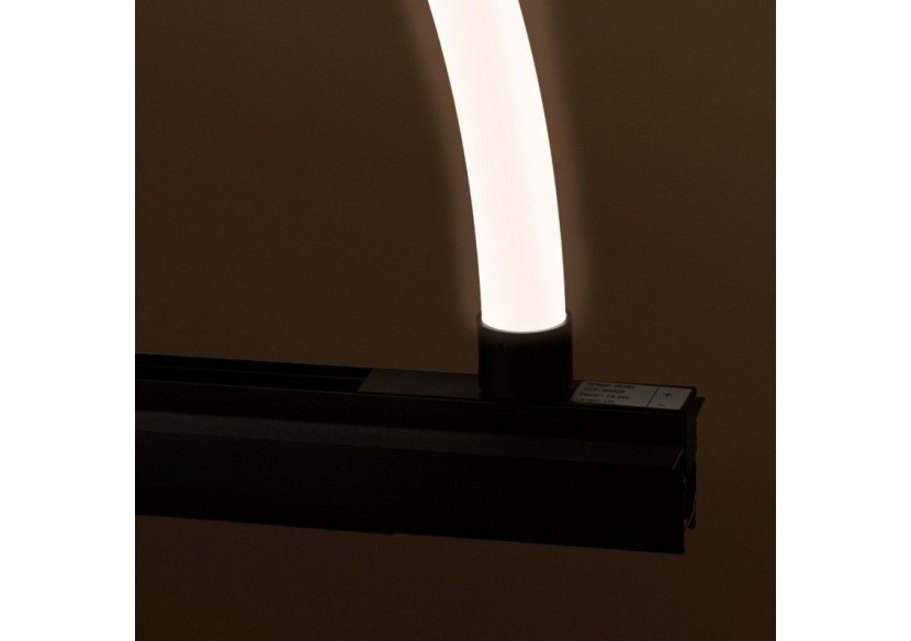 Néon LED flexible sur rail magnétique 360 degrés-48V DC- diamètre 30mm-24W/m-1 mètre-336ch/m - MNSD30-1M-BN - Barcelona LED