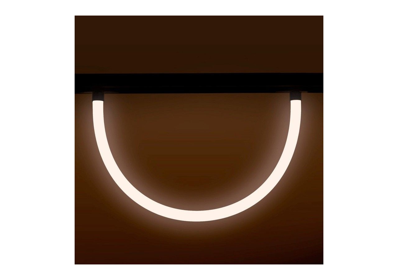 Néon LED flexible sur rail magnétique 360 degrés-48V DC- diamètre 30mm-24W/m-1 mètre-336ch/m - MNSD30-1M-BN - Barcelona LED