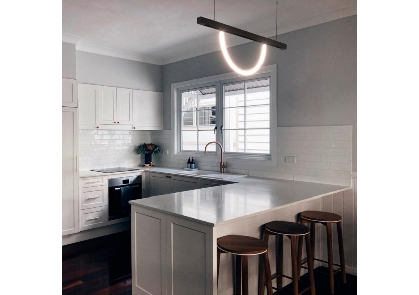 Néon LED flexible sur rail magnétique 360 degrés-48V DC- diamètre 30mm-24W/m-1 mètre-336ch/m - MNSD30-1M-BN - Barcelona LED