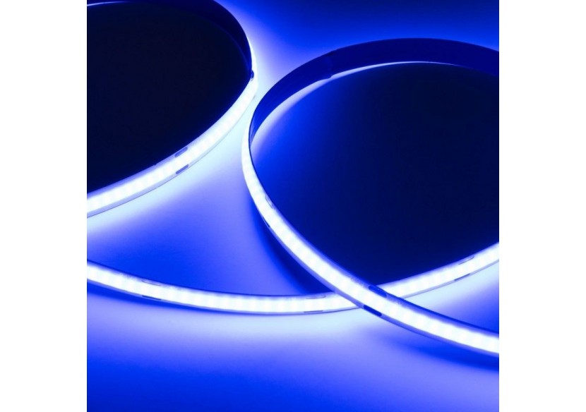 Ruban LED COB 24V DC-12W/m-Couleurs-8mm-IP20-Rouleau de 5m-Sécable tous les 4cm - B1559-5-AZ - Barcelona LED