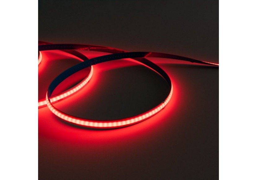 Ruban LED COB 24V DC-12W/m-Couleurs-8mm-IP20-Rouleau de 5m-Sécable tous les 4cm - B1559-5-RO - Barcelona LED